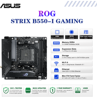ASUS ROG STRIX B550-I GAMING Motherboard Socket AM4 CPU DDR4 5100(O.C) Memory Chipset B550 Mini ITX Mainboard