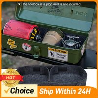 Partition Toolbox Liner Felt Outdoor Toolbox Lining Anti-Slip Camping Box Liner for Y350 Iron Tool Box