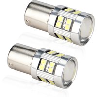 2PCS 1156 BA15S BAU15S LED Bulbs 3030 24SMD Signal Lamp PY21w Canbus Car Turn Signal Light Brake Backup Light 12V Universal