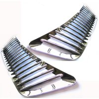 Hood Upper Closed Bonnet Vent Intake Grille Chrome Trim Front for Mercedes Sprinter 906 2500 OE 9008360018 900836011