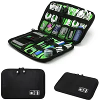 Gadget Cable Organizer Storage Bag Travel Electronic Accessories Cable Pouch Case USB Charger Power Bank Holder Digitals Kit Bag