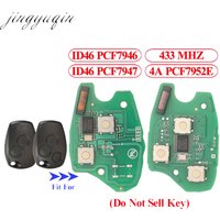 Jingyuqin 433MHZ ID46-PCF7946/PCF7947 4A-PCF7952E Chip For Renault Megane Clio 3 Scenic Kangoo 2/3 BTN Remote Car Circuit Board