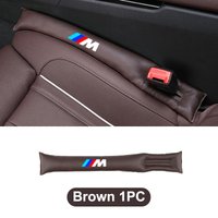 Leather Car Seat Gap Filler Seat Gap Leak Proof Strip For BMW M emblem F30 F10 E90 F20 E46 E60 E70 E39 E36 E87 X7 E92 E91