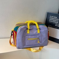 super cool Hot trendy colorful Popularity travel bags Color matching Large capacity high quality women's shoulder bags 2026 new