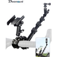 AliExpress DEEMOUNT MTB Road Bicycle Telescopic Alum Selfie Stick for GoPro DJI Insta360 Video Shooting Rack Quick Release for Phone Live Broadcast