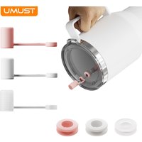 UMUST Silicone Spill Proof Stopper Set Compatible with YETI Straw Mugs, Reusable Tumbler Cup Water Bottle Mug Accessories