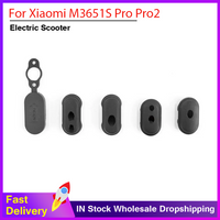 Electric Scooter Battery Charging Port Cover for Xiaomi M365 1S Pro Pro2 Charge Plugs Port Dust Plug Line Rubber Silicone Sleeve