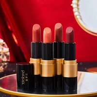 4Pcs/Sets Velvet Matte Black Gold Matte Lipstick Make-up for women Lip Stick Moisture Matte Lip Gloss Lips Makeup Cosmetics