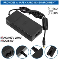 US Plug/EU Plug For PS2 DC 8.5V AC Adaptor Charger Replacement AC Adapter For PS2 Slim 7000 Series Game Console Power Supply