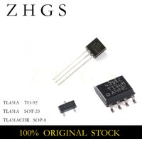 20-100PCS TL431 SOT TL431A SOT-23 431 TO-92 TL431ACDR SOP-8 SOP SMD new voltage regulator IC STOCK WHOLESALE