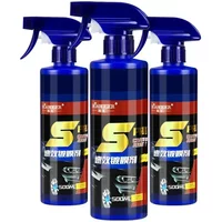 500ml 3 in 1 Car Paint Repair Ceramic Coating Spray Quick Nano-coating Spray Wax Automotive Hydrophobic Polish Paint Cleaner