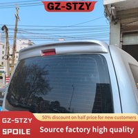 For 2003 To 2015 For VW Volkswagen Caddy Car Rear Trunk Spoiler Lid Wing By High Quality ABS Gloss Black white silvery Body Kit image 3