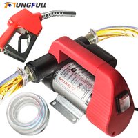 12V/24V/220V Fuel Transfer Pump for Diesel Universal Electric Car Fuel Pump Self-Priming Pump Automatic Stop Electric Oil Pump