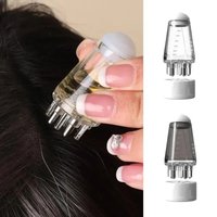 1/2pcs Mini Portable Scalp Applicator Liquid Comb Hair Roots Massage Medicine Comb Hair For Hair Growth Serum Oil Nourish