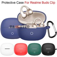For Realme Buds Clip Case Cover Silicone Protective Sleeve For Realme Buds Clip Bluetooth Wireless Earphone Protector Accessory