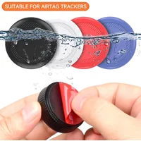 AliExpress FancyWrist 1/2/4PCS Adhesive Holder Case for Apple Airtag Air Tags GPS Locator Waterproof Anti Lost Protector Cover for Luggage Bike Remote