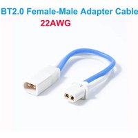 5PCS BETAFPV BT2.0 Female-Male Adapter Cable Set BT2.0 male connector For RC FPV Aquila16 FPV Kit Brushless Drone Battery