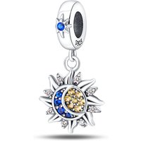 925 Sterling Silver Cross Devil's Eye Charms Pendant For Women Fit Original Bracelet DIY Birthday Party Jewelry Gifts