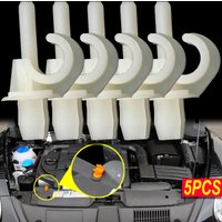 5x For SEAT Arona Ateca Ibiza MK5 Leon MK3 Hood Bonnet Rod Support Prop Clip Clamp 1U0823397 Car Fastener Retainer 1H0823397