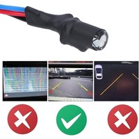 Reverse Camera Filter 12V Relay Capacitor Rectifier Cable for Germany/American Car Series Camera Filter