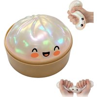 Glitter Dumpling Squishy New Mystery Soft Ball to Squeeze Stress Relief Home Office Decorat Children Adults Birthday Gift Desk