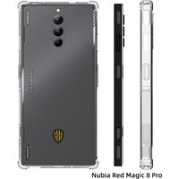 ZTE Nubia Red Magic 8 8S Pro Case Air Cushion Shockproof Airbag Clear Silicone TPU Back Cover Case for Nubia Redmagic 8 8S Pro