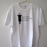 Aphex Twin Come To Daddy Retail Item White ReprinT T Shirt AN43134