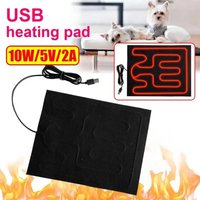 USB Folding Heated Pet Cushion Waterproof Electric Warming Mat for Dog & Cat Winter Car Seat Home Anti-Slip