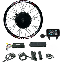 AliExpress Cheap 48v 1000w 1500w 2000w 3000w 5000w 8000w Electric Bike Kits Ebike Kits E Bike Electric Bike Conversion Kit Ukc1 Sw900