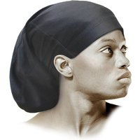 Satin Silk Bonnets For Sleeping With Tie Band, Extra Jumbo Size, Hair Care Sleep Cap For Women, Long Tie Design For Curly Hair,