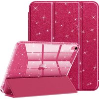 For iPad 11th 12th A19 Case 10th Gen With Pencil Holder Funda iPad Air 11 13 M4 pro 11 12.9 4 5 10.9 10.2 Smart Glittering Cover