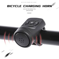 ESLNF USB Rechargeable Bicycle bell 120dB Anti-Theft Waterproof Bicycle Vibration Sensor Alarm Bicycle Horn