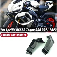For Aprilia RS 660 Tuono 660 2021 2022 2023 Front Spoiler Fxed Wind Winglets Motorcycle Winglet Aerodynamic Wing Kit Spoilers