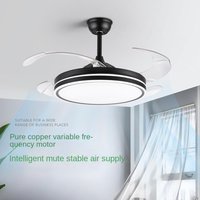 Invisible Fan Lamp Ceiling Fan Lights Home Integrated Chandelier Living Room Dining Room Bedroom Nordic Electric Fan Lamp