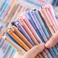 30 PCS Erasable Pens Fun Cute Pens for kids Kawaii Pen Stress Relief Rotating Pen for School Office Home Supplies Random Style