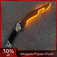 40cm/15.75in Apex Bangalore Luminous Toy Knife Katana Game Peripherals Model Props Wooden Acrylic Cosplay Collectible Boys Gifts
