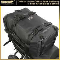 Rhinowalk Motorcycle Backpack Waterproof Bag 8L 15L 30L Motorbike Tail Bag Universal Outdoor Pannier Saddle Bag Accessories