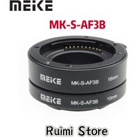 Meike Auto Focus Macro Extension Tube Ring for Sony E-Mount A6300 A6500 A6000 A7 A7II A7III A7SII NEX-7 NEX-6 NEX5R NEX-3N NEX-5