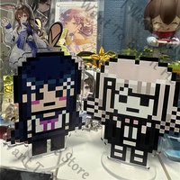 Anime Danganronpa Togami Byakuya Hinata Hajime Kirigiri Kyoko Nagito Komaeda Saihara Shuichi Cosplay Sign Acrylic Stand Figure
