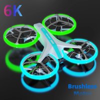 4DRC V33s Mini Brushless Motor Rc Drone 6K Camera 4ch Headless Mode Helicopter 360° Flip Remote Control Quadcopter Toy For Kids