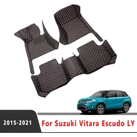 Car Floor Mats Trunk Carpets For Suzuki Vitara Escudo LY 2023 2022 2021 2020 2019 2018 2017 2016 2015 Auto Interiors Accessories