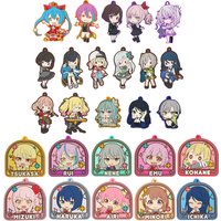 SEKAI PROJECT Anime Game Rui Tsukasa EMU Ena Kohane Nene Saki Shiho Ichika Airi Minori Haruka Mizuki PJSK PVC Keychain