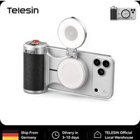 TELESIN Master Magnetischer DSLR-Stil Smartphone-Kamera-Aufnahmegriff Halterung Aufnahmehilfe Fernbedienungsgriff Universal für iPhone MagSafe HUAWEI SAMSUNG XIAOMI OPPO Griffhalterung