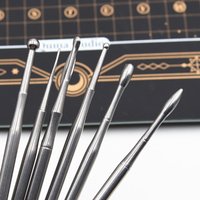7pcs Set of Stainless Steel Double-ended Carving Knife/pill Stick/sculpture Spatula DIY Polymer Clay Modeling Pottery Tools