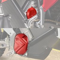 NICECNC For Stark Varg EX Motor Cover Left Right Protection Sprocket Cover Rear Chain Guard Kit For STARK VARG EX MX 2025 2024