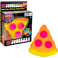 Needoh Sensory Squeezzza Pizza Fidget Toy Anxiety Relief Focus Calm Down ADHD Non-toxic Squeeze Stretch Toy for Kids Adults Gift