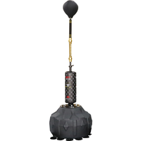 Free Standing Cobra Bag for Boxing MMA Fitness-Customizable Height Intense Reflection Punching Practice Water PU PVC Logo Sands