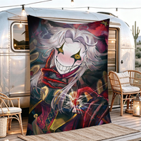 Pierrot Cute Game The Freak Circus flag Tapestry Room Decoration Wall Hanging Aesthetic Bedrooms Advertising Banner