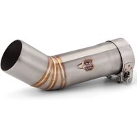 AliExpress NONE FZ8S exhaust adapter middle link pipeFor Yamaha FZ8 FZ8N FZ8S FAZER 800 51MM motorcycle exhaust pipe sports street bike tube