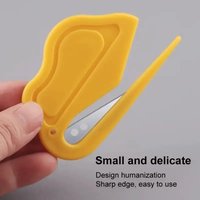 1 Piece Letter Opener Envelope Mail Slitter With Razor Wrapping Cutter Box Opener Safe Mail Opener For Home Office Envelope